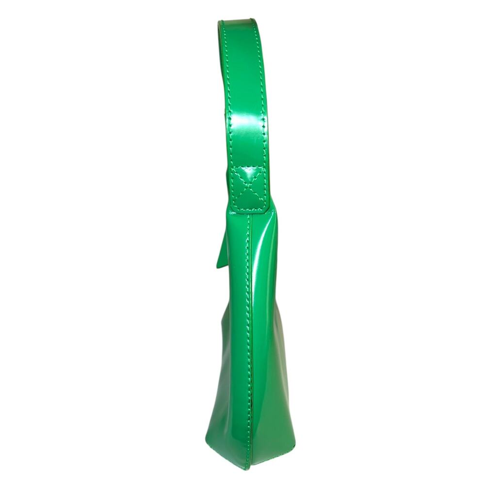 BY FAR, Women's 'Amber' Mini Patent Leather Shoulder Bag, Bright Green, One Size - Picture 4 of 10